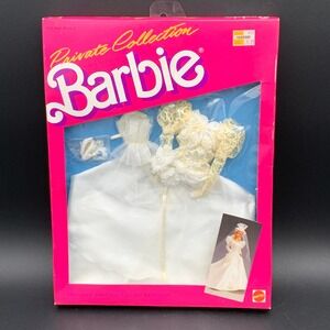 Barbie Private Collection Fashions Wedding Dress 1987 Mattel #4507 NRFB